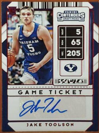 Jake Toolson [Red Autograph] #128