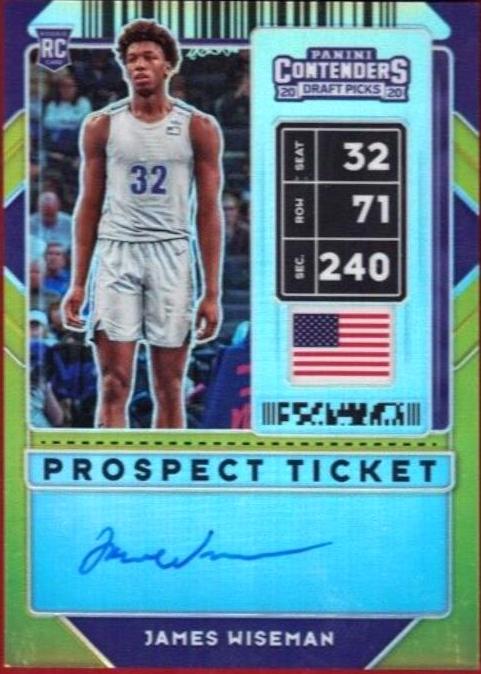 James Wiseman [Gold Autograph] #53B
