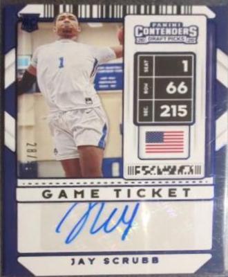 Jay Scrubb [Blue Autograph] #88