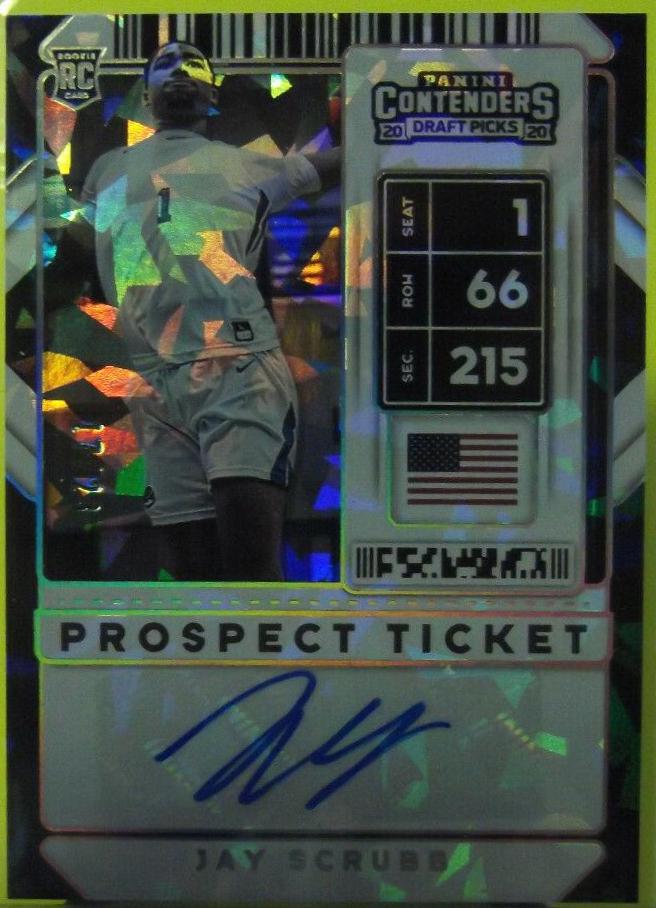 Jay Scrubb [Cracked Ice Autograph] #88