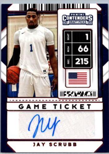 Jay Scrubb [Red Autograph] #88V