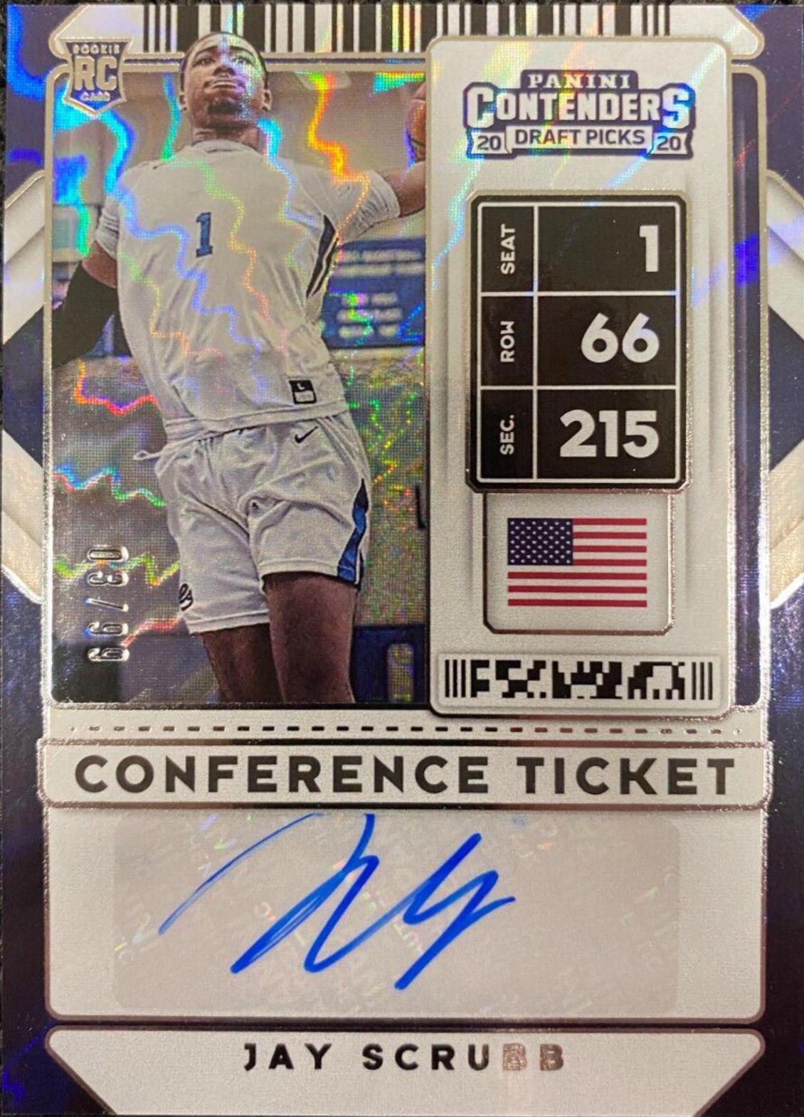 Jay Scrubb [Tournament Autograph Ticket] #88V