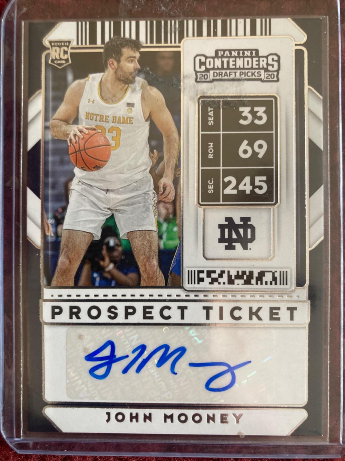 John Mooney [Autograph] #115