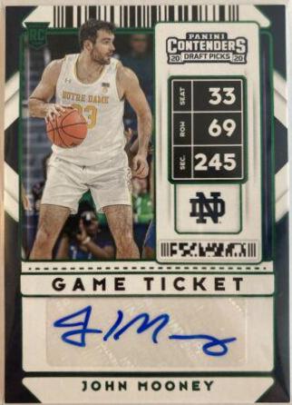 John Mooney [Green Autograph] #115