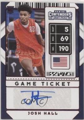 Josh Hall [Red Autograph] #107V
