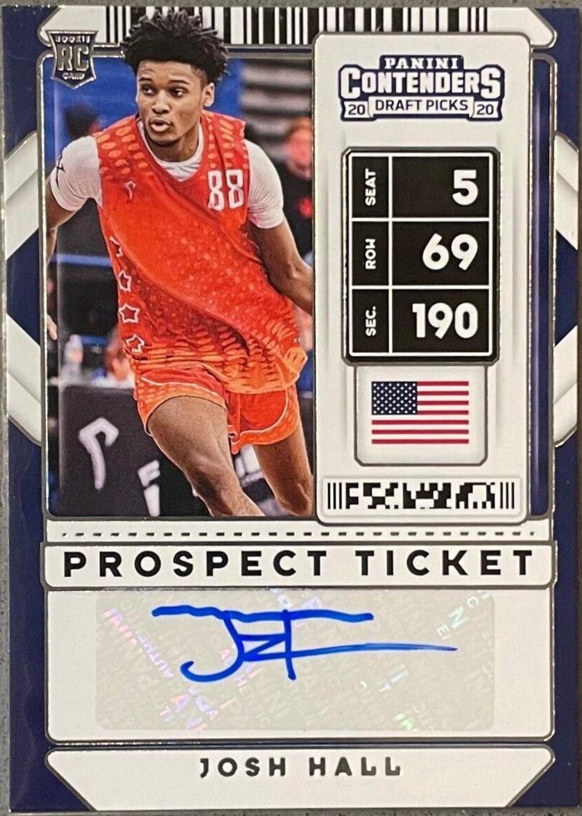 Josh Hall [Ticket Stub Autograph] #107