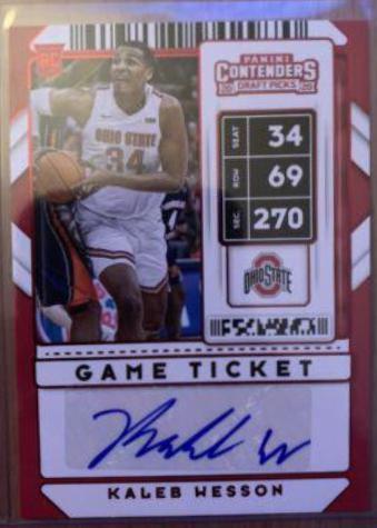 Kaleb Wesson [Ticket Stub Autograph] #137
