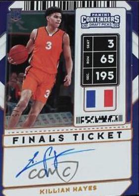 Killian Hayes [Finals Autograph Ticket] #63B