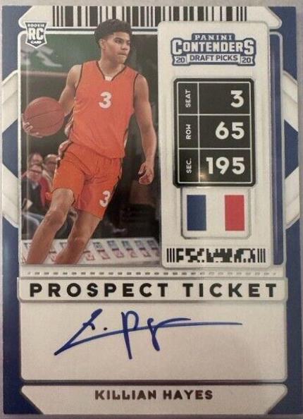 Killian Hayes [Tournament Autograph Ticket] #63B