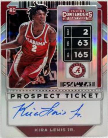Kira Lewis Jr. [Tournament Autograph Ticket] #80B