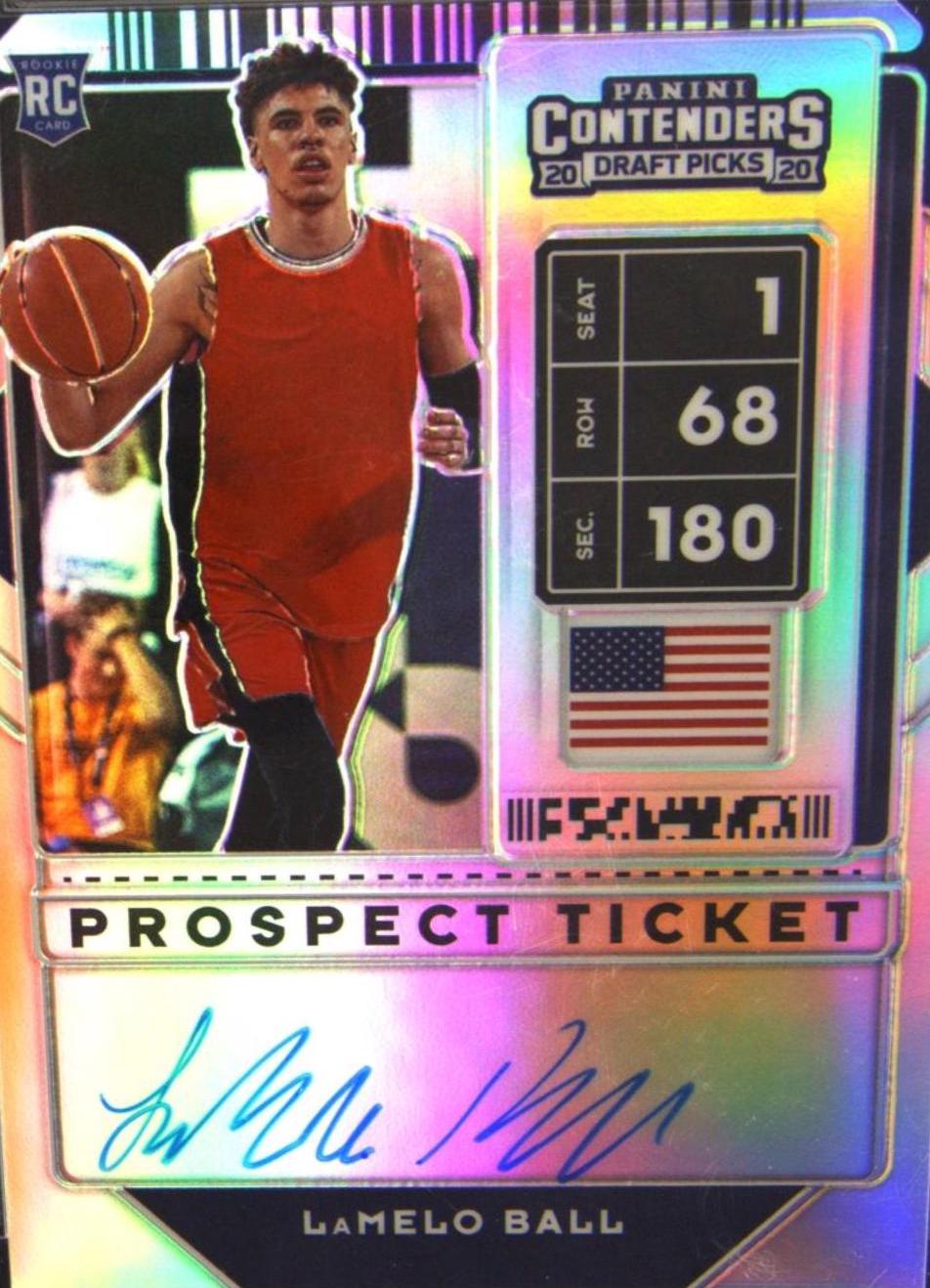 LaMelo Ball [Premium Autograph] #54