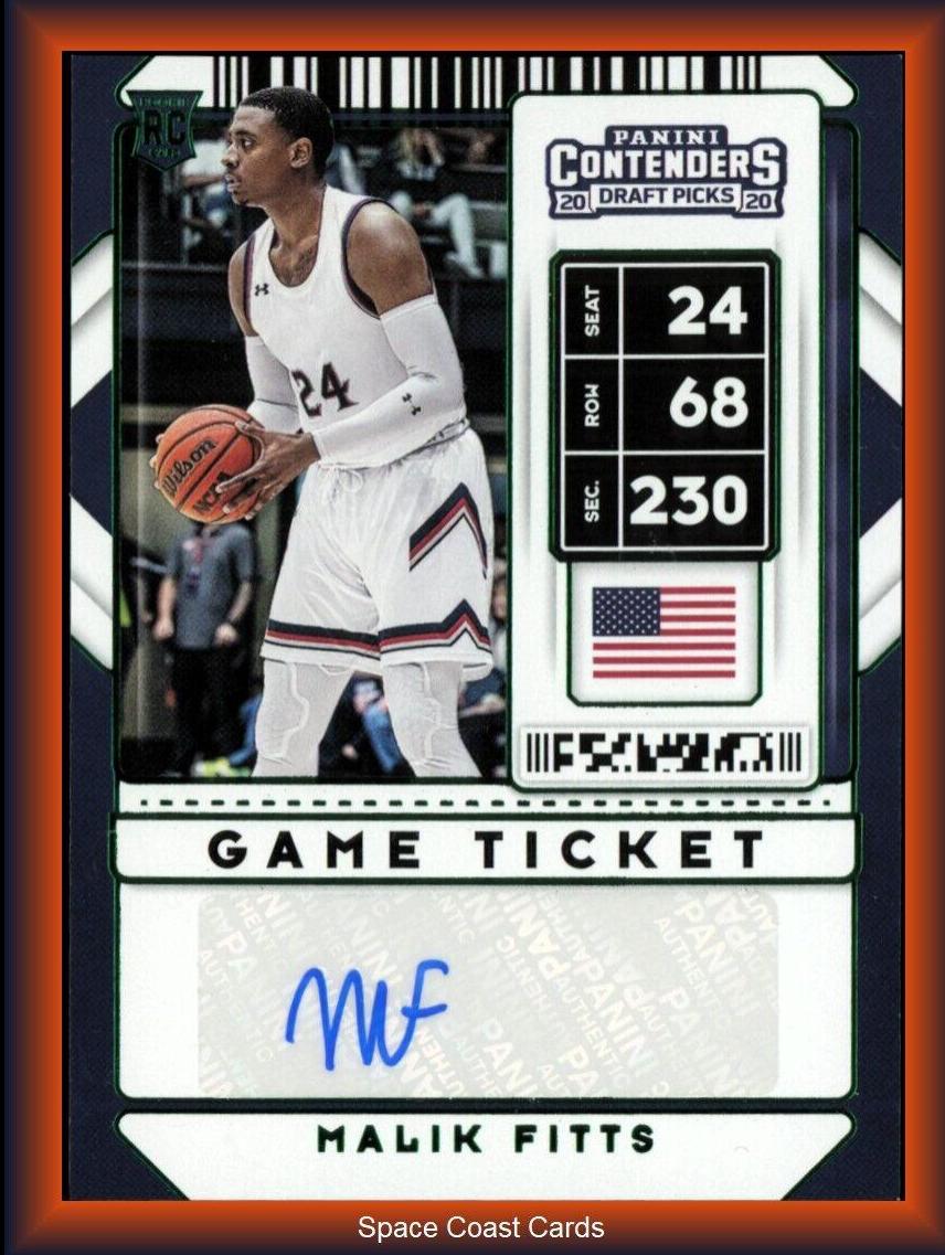 Malik Fitts [Green Autograph] #106V