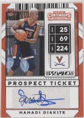 Mamadi Diakite [Tournament Autograph Ticket] #95V