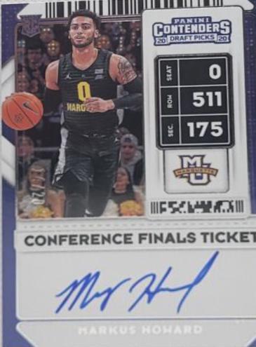 Markus Howard [Ticket Stub Autograph] #73