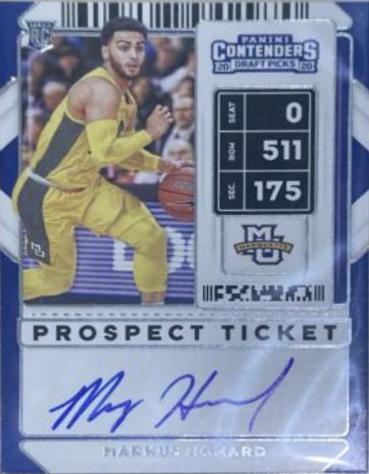 Markus Howard [Tournament Autograph Ticket] #73B