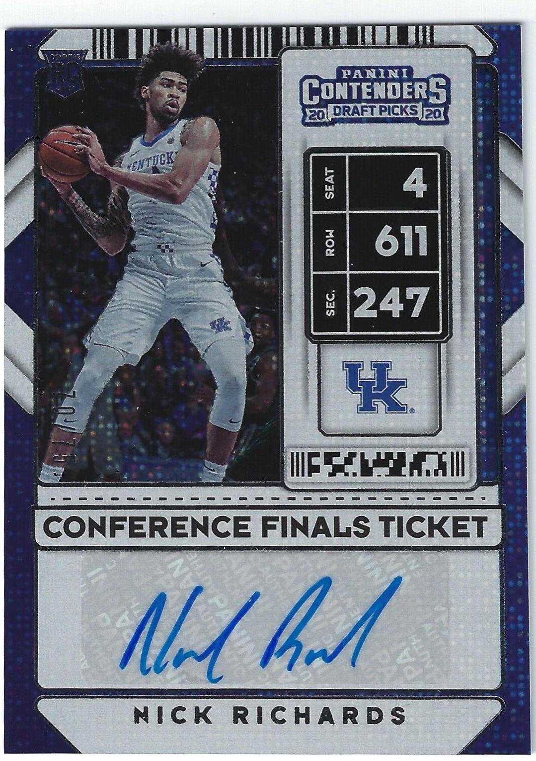 Nick Richards [Conference Finals Autograph] #90