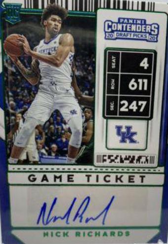 Nick Richards [Green Autograph] #90
