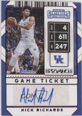Nick Richards [Red Autograph] #90V