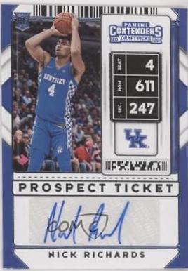 Nick Richards [Tournament Autograph Ticket] #90V