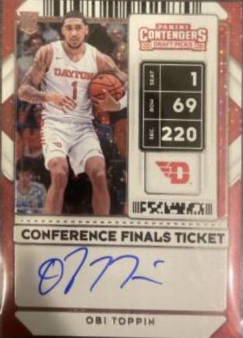 Obi Toppin [Conference Finals Autograph Ticket] #52B