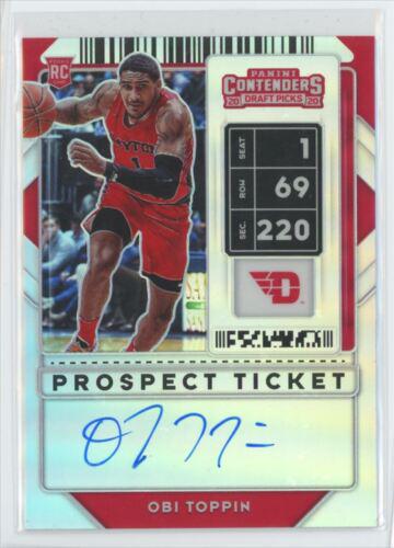 Obi Toppin [Tournament Autograph Ticket] #52B