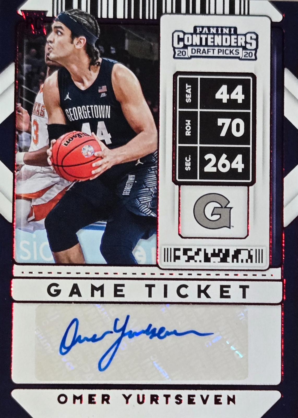 Omer Yurtseven [Red Autograph] #100V