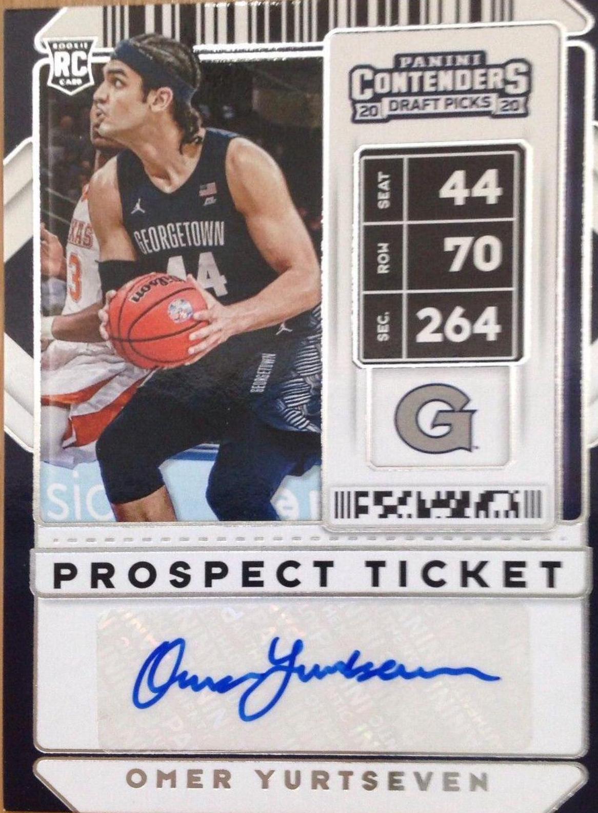 Omer Yurtseven [Tournament Autograph Ticket] #100V