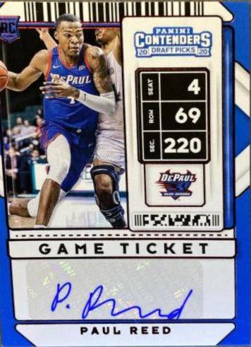 Paul Reed [Blue Autograph] #93