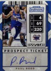 Paul Reed [Blue Autograph] #93V