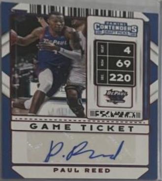 Paul Reed [Red Autograph] #93V