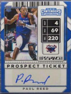 Paul Reed [Ticket Stub Autograph] #93