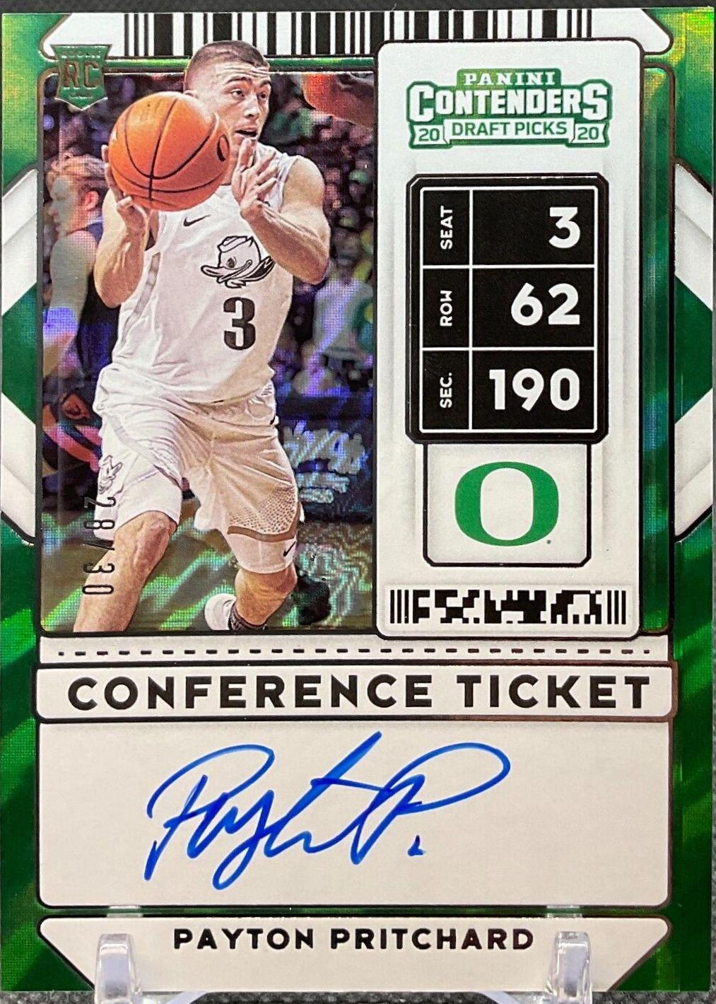 Payton Pritchard [Conference Autograph Ticket] #77B