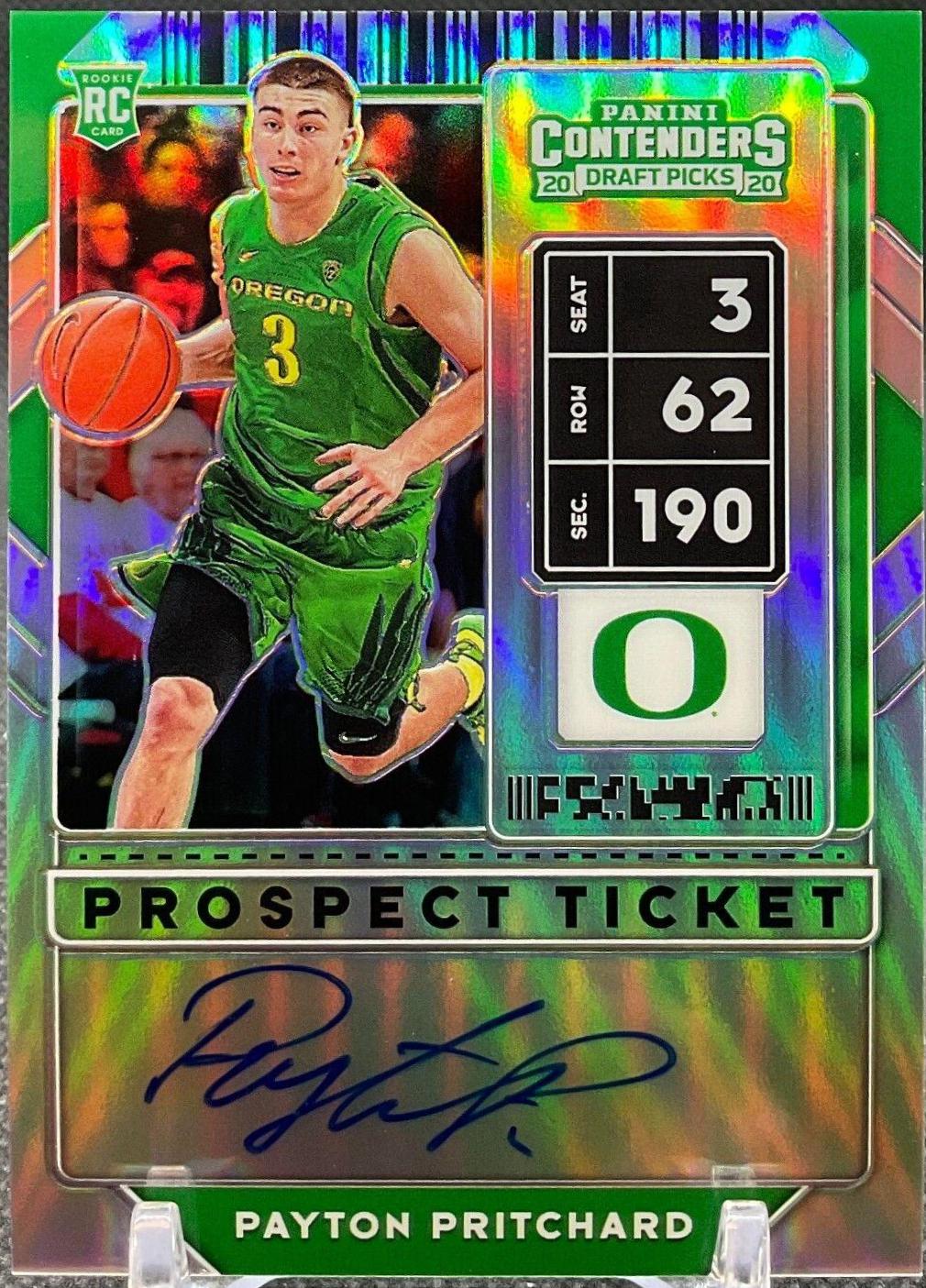 Payton Pritchard [Tournament Autograph Ticket] #77B