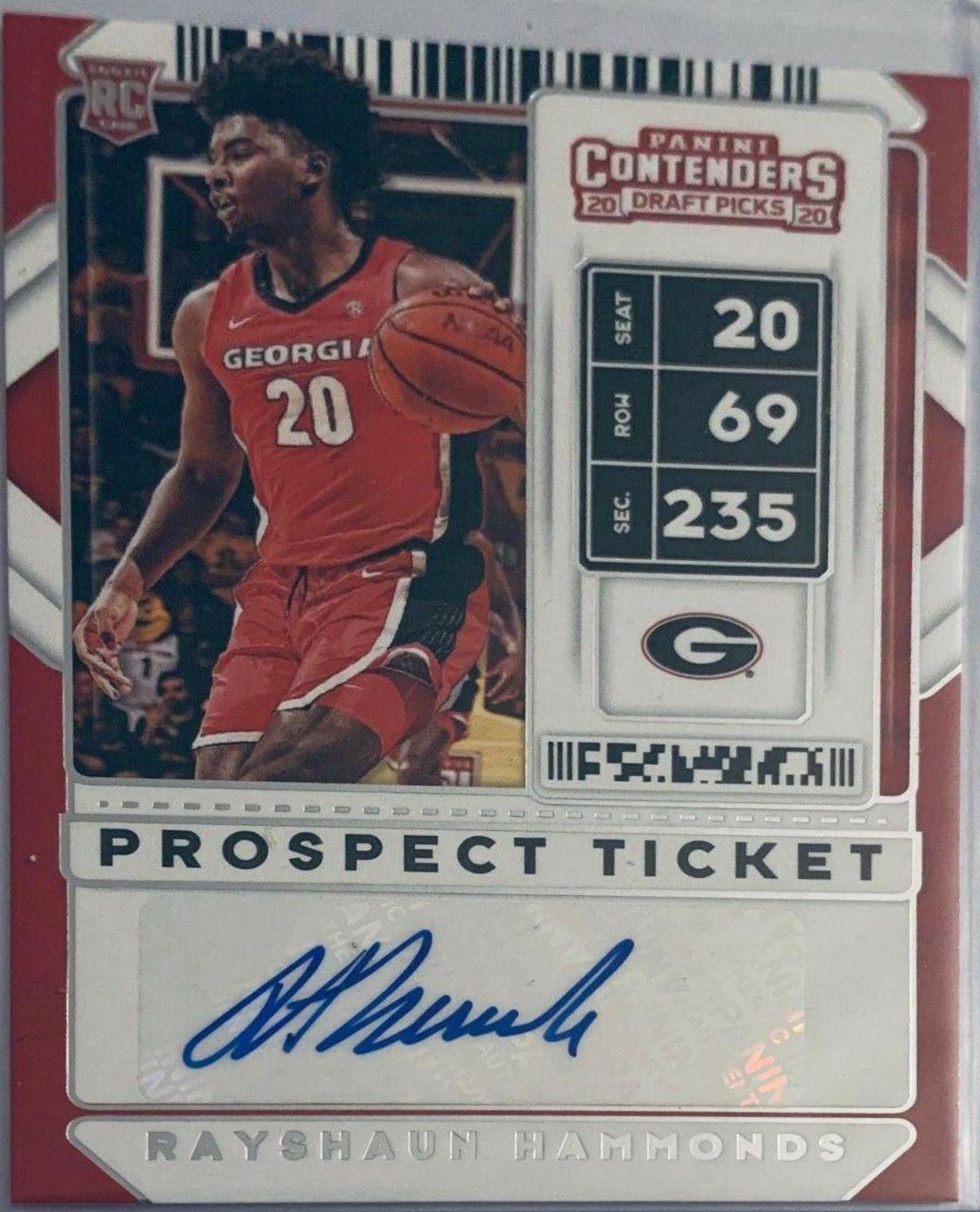 Rayshaun Hammonds [Autograph] #110