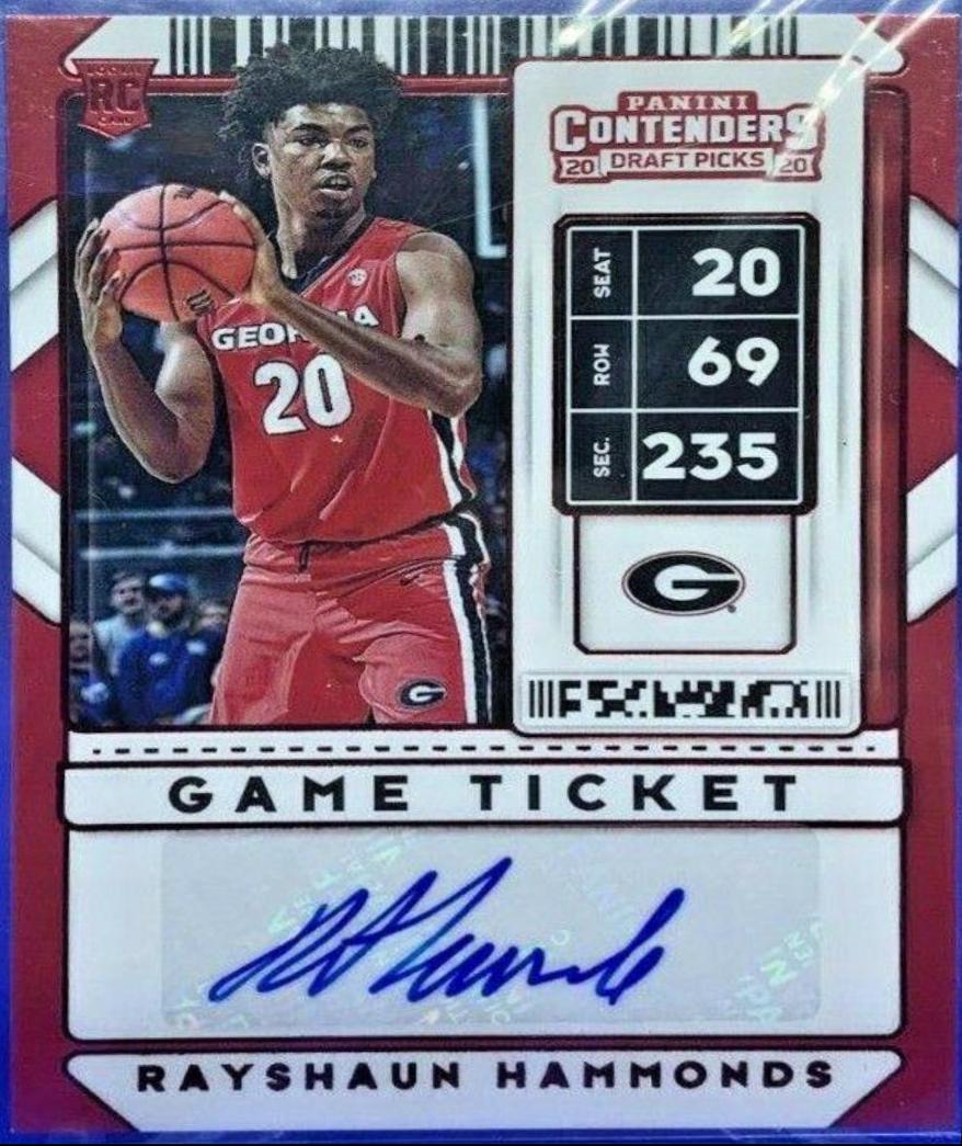 Rayshaun Hammonds [Red Autograph] #110