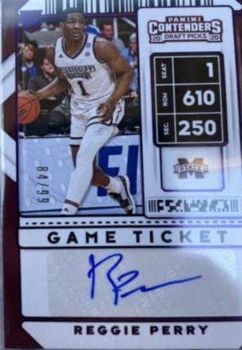 Reggie Perry [Purple Autograph] #82