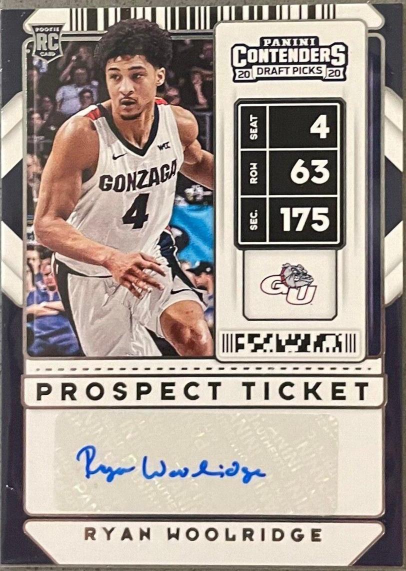 Ryan Woolridge [Ticket Stub Autograph] #126