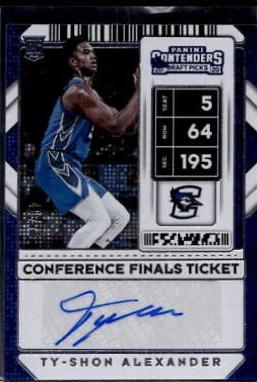 Ty Shon Alexander [Finals Autograph Ticket] #109V