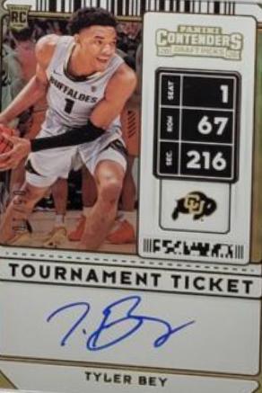 Tyler Bey [Tournament Autograph Ticket] #71B