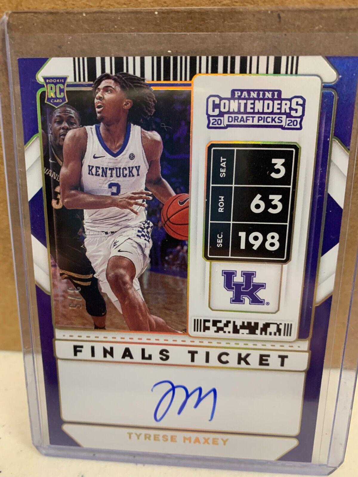 Tyrese Maxey [Finals Autograph Ticket] #68B