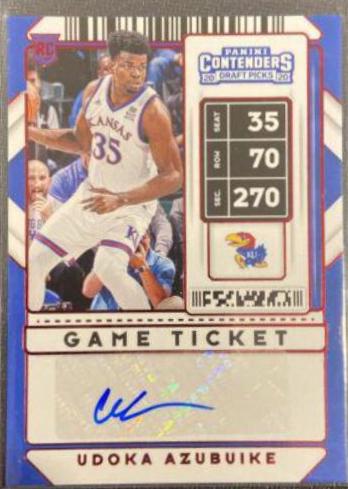 Udoka Azubuike [Red Autograph] #87V