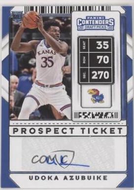 Udoka Azubuike [Tournament Autograph Ticket] #87V