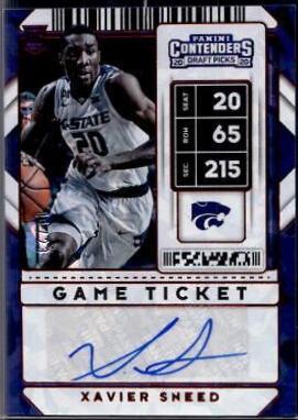 Xavier Sneed [Cracked Ice Autograph] #139