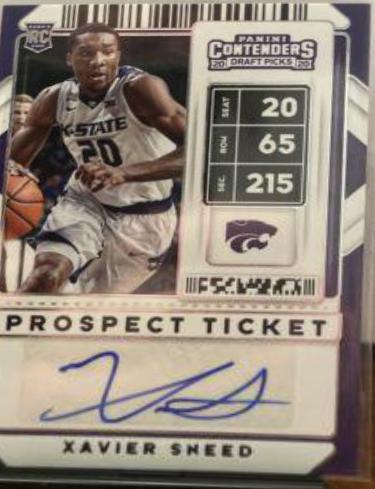 Xavier Sneed [Ticket Stub Autograph] #139