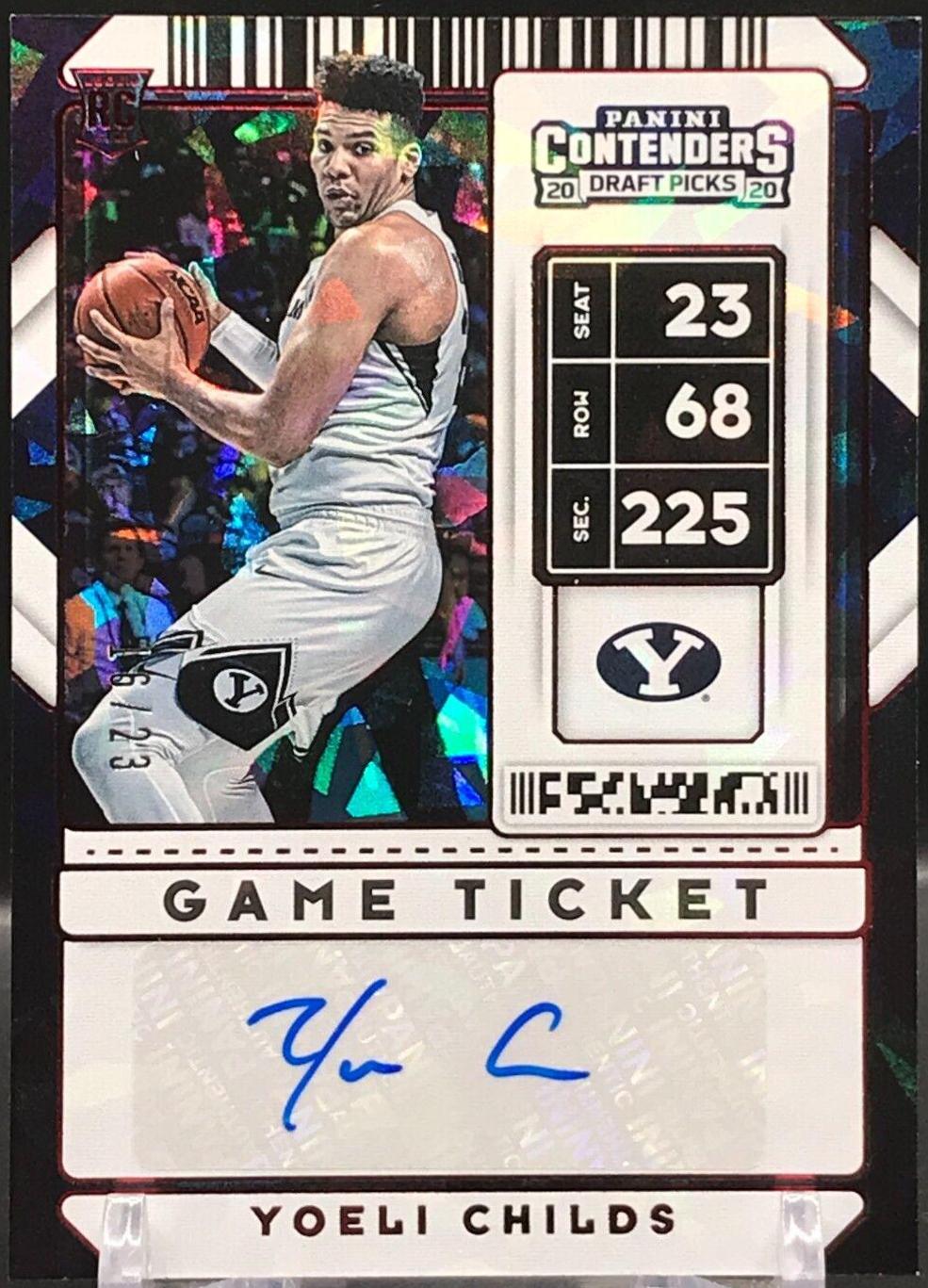 Yoeli Childs [Cracked Ice Autograph] #113