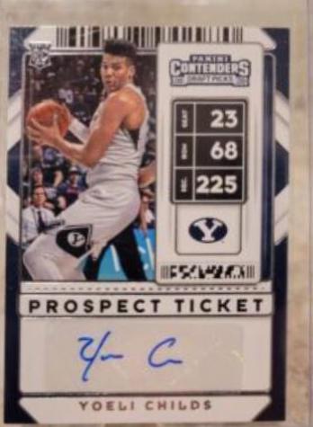 Yoeli Childs [Green Autograph] #113