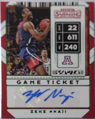 Zeke Nnaji [Green Autograph] #84V