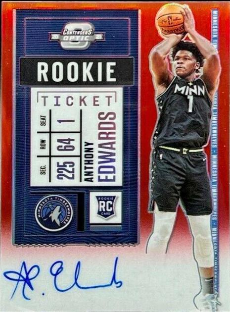 Anthony Edwards [Autograph Red] #137