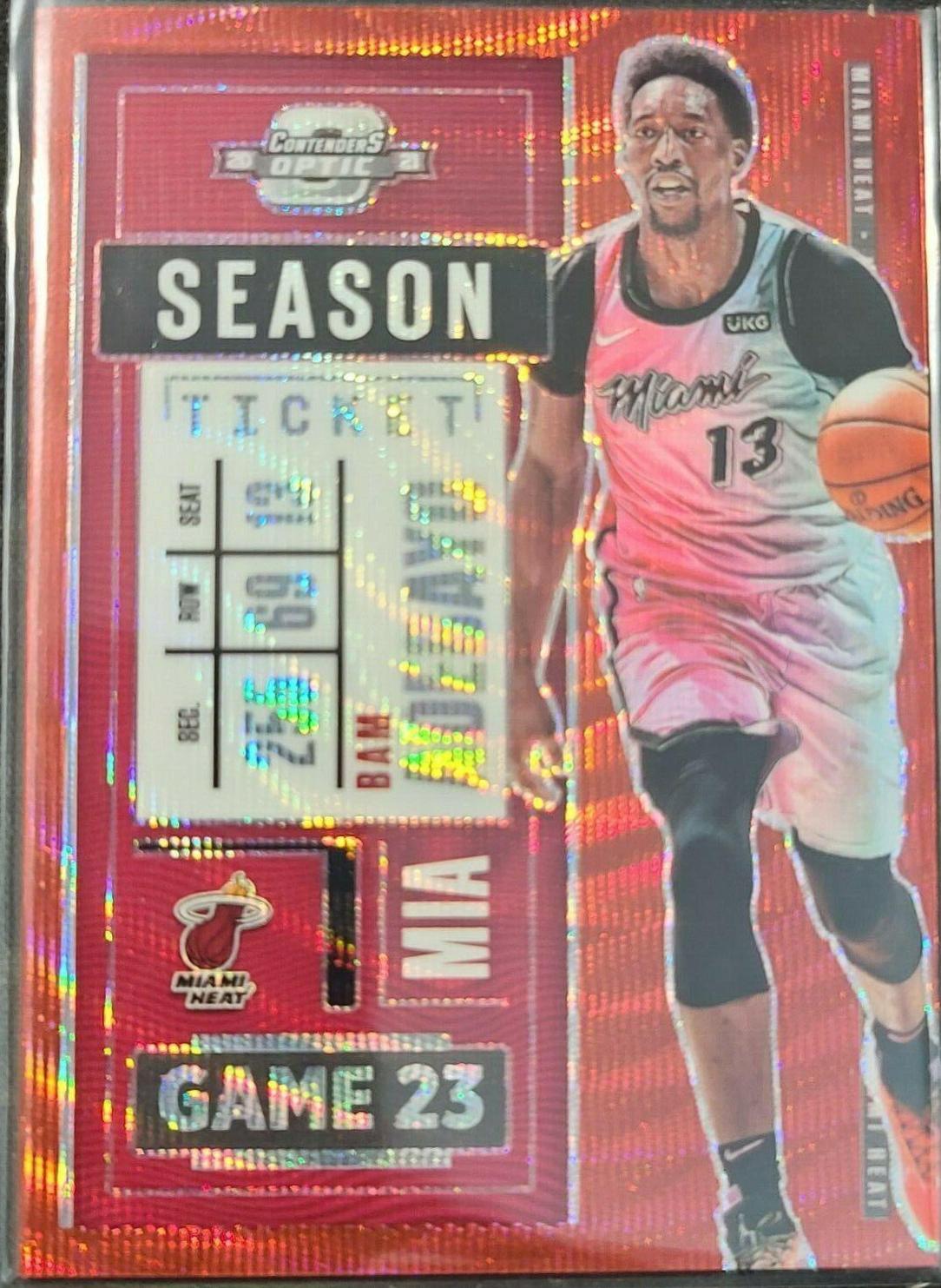 Bam Adebayo [Red Wave] #52