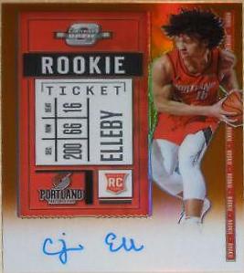 CJ Elleby [Autograph Orange] #108V